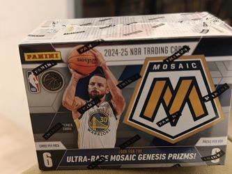 Unopened 24-25 NBA Panini MOSAIC blaster box basketball cards - Look for Genesis cards