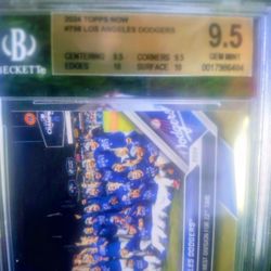 Dodgers Baseball Card