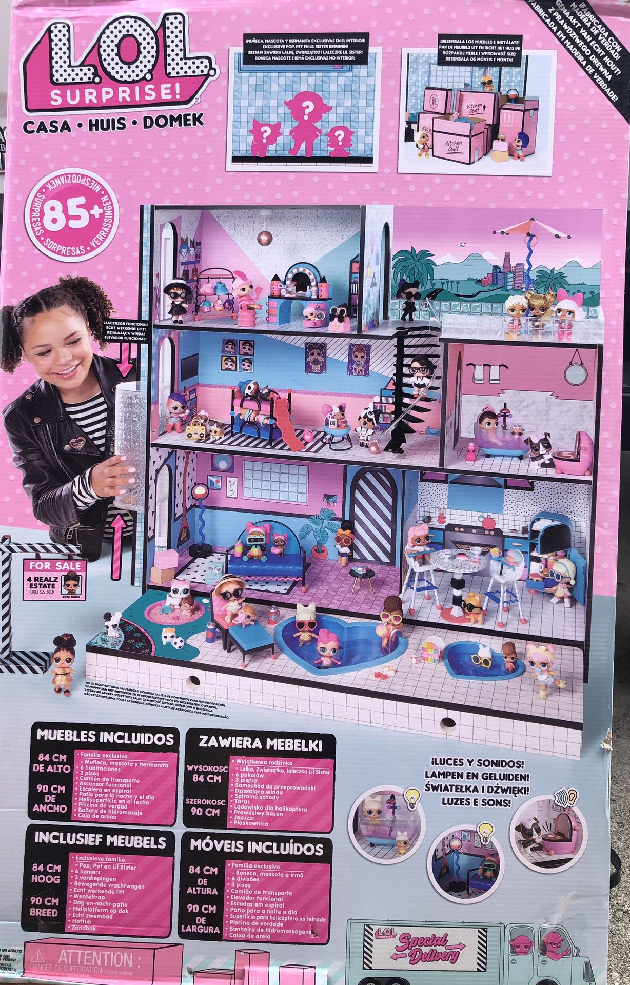 LOL  Surprise Doll House-Maison