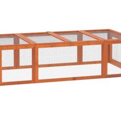 Pawhut Small Animal Hutch 