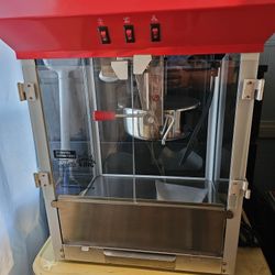 Large Popcorn Machine In Great Condition.