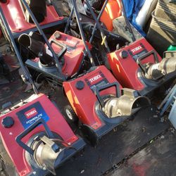 Toros Snow Mower