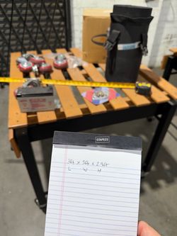 Heavy-Duty Workbench with Slatted Top