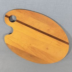 Artist's Palette Cutting Board or Charcuterie Platter