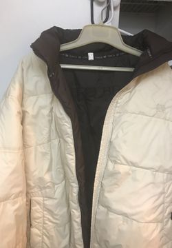 Cinch down reversible coat