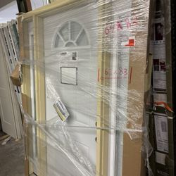 Front Door And Two Sidelites 64”x 82” 