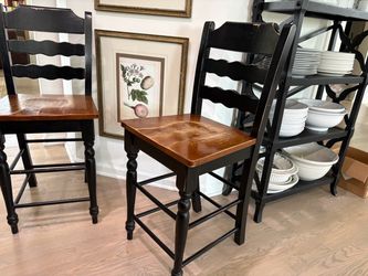 Two Tall Bar Chairs