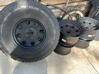 Pacer Rims 315/70/R17 (set of 5)