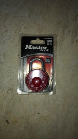 Brand New 1530DCM Master Lock Combination Padlocks
