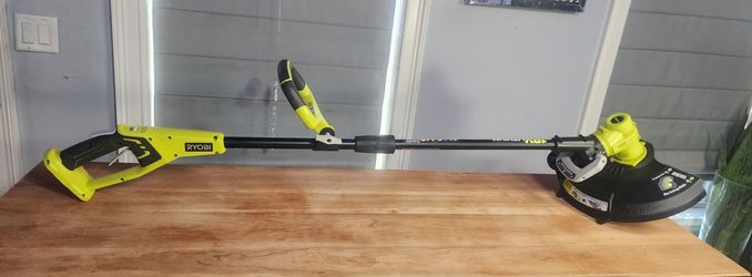 Ryobi Cordless String Trimmer / Edger Weed Wacker ($110) & 3pk of String ($25)