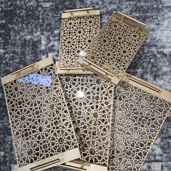 Islamic Pattern Trays 