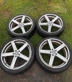 Chrome rims