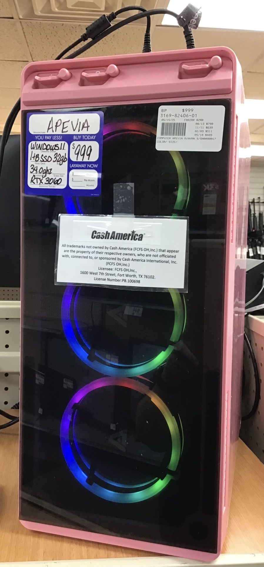 Apevia Gaming PC