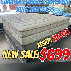 SAATVA CLASSIC CALIFORNIA KING MATTRESS 