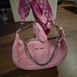 Pink Betsy Johnson Purse