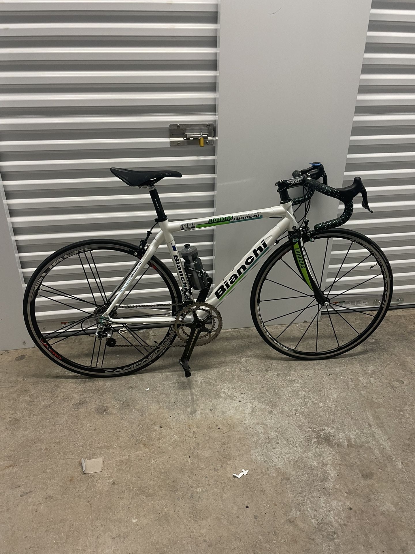 2006 Bianchi 928 Team Liquigas Carbon Lugged Campagnolo Record Road Bike 50cm