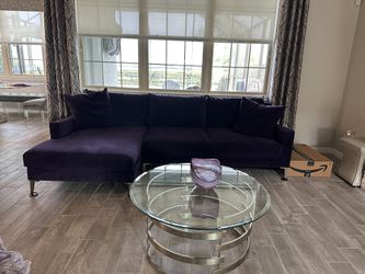 Glass Coffee Round Table