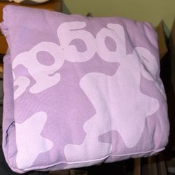 Lilac Beluga Star Sp5der Hoodie