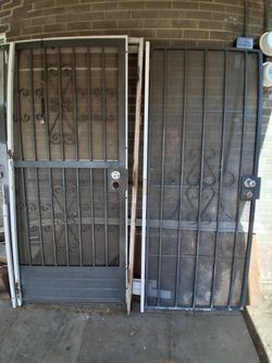 Wrought Iron Security Doors