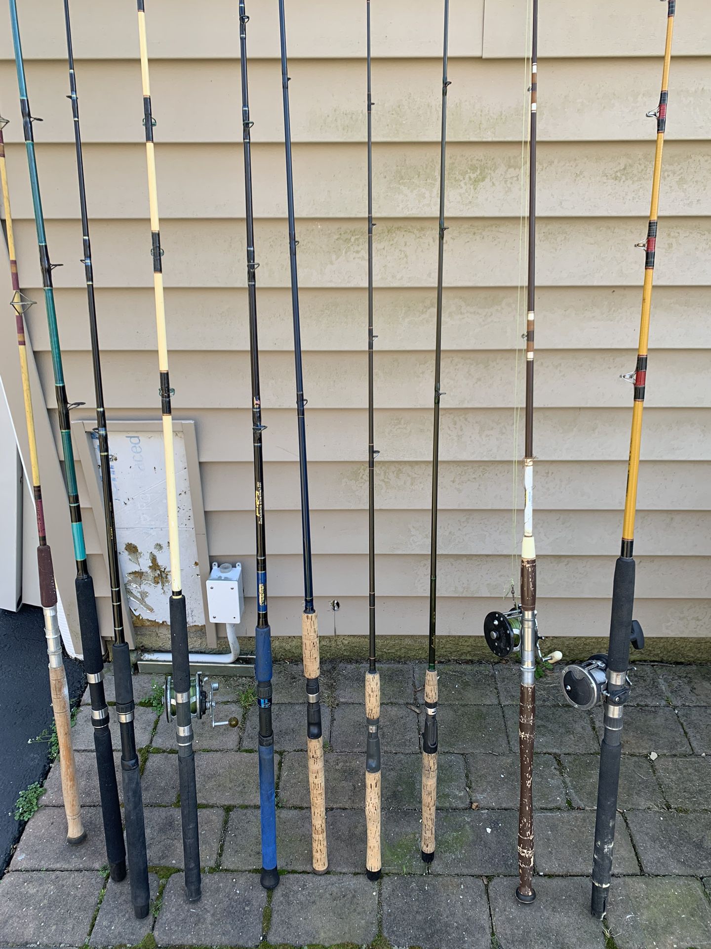 Lamiglass, St Croix & Shakespeare Fishing Rods