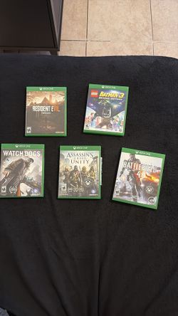 Xbox games $5 each