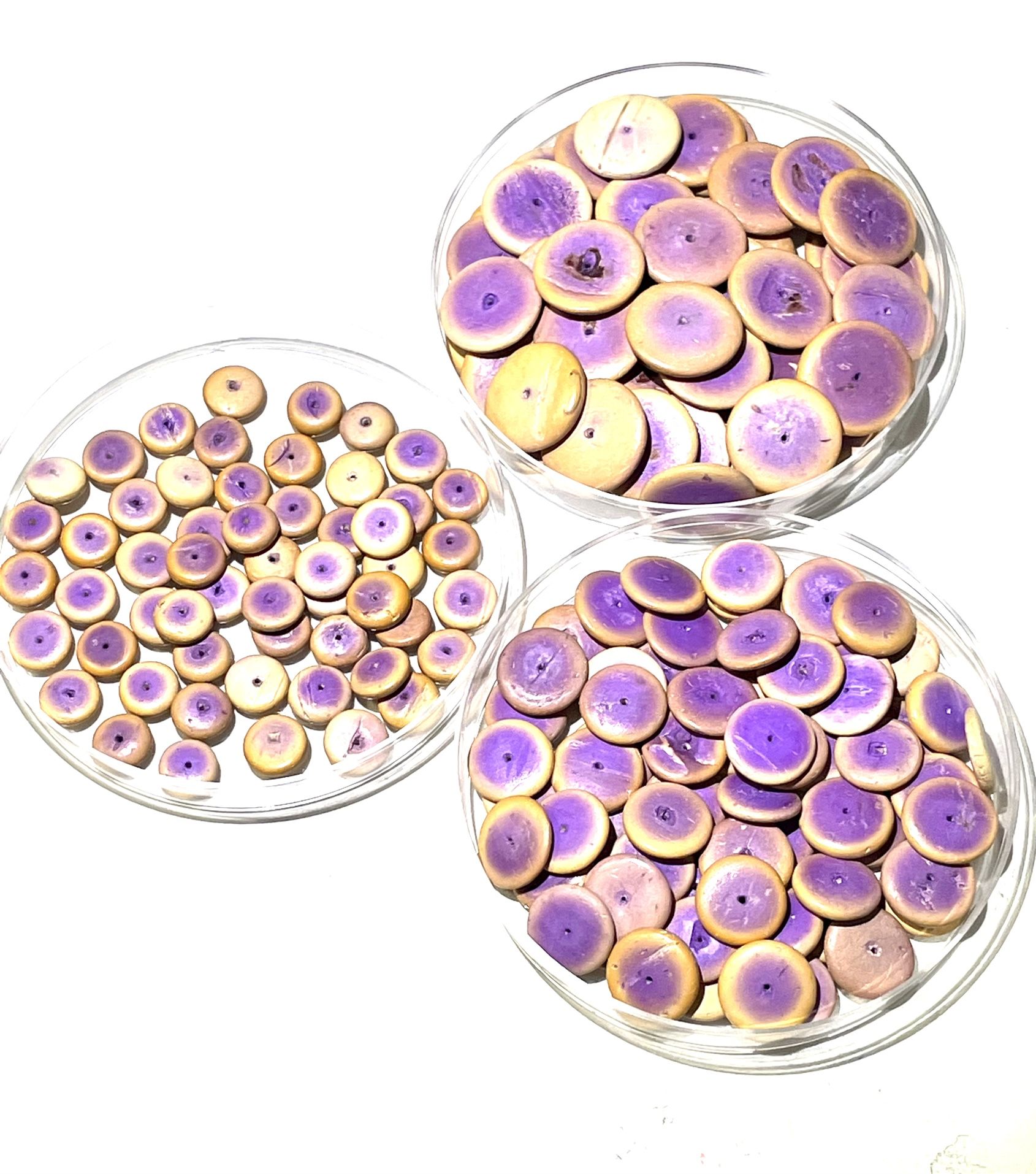 ๐ธ2 $15 items for $30 โค๏ธ Lot Of Purple Wood Beads