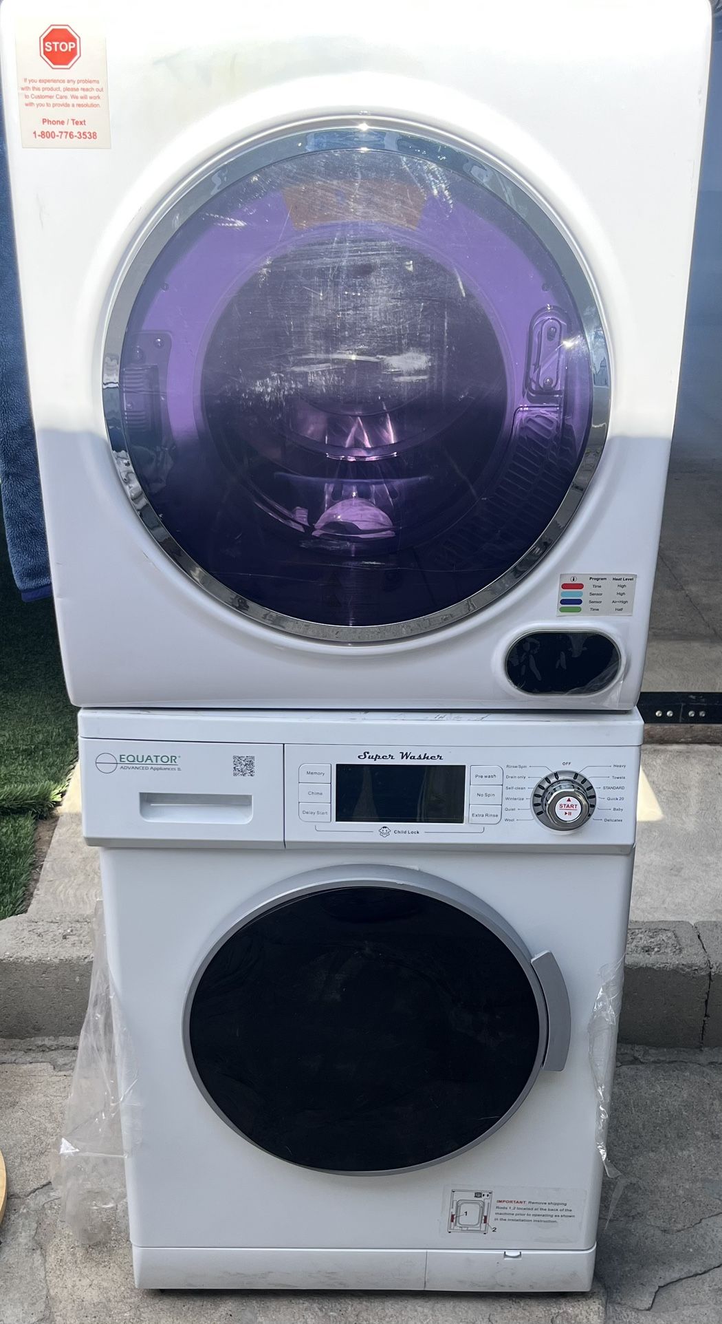 Compact Washer And Dryer
