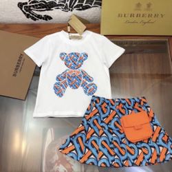 Girls BURBERRY SKIRT SET