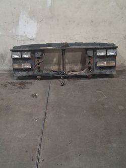 81 thru 90 square body Chevrolet and gmc  complet  core support with wire harness