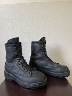 Navy Flight Deck Boots size 9 black Steel Toe GoreTex 795 B Pre owned for Sale in Liberty Lake WA OfferUp
