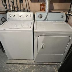 Kenmore Top Load Washer and Admiral Electric Dryer