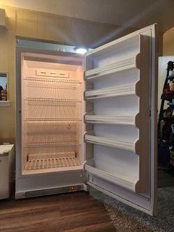 Beautiful Freezer Working Good It Is Plugged In To Check It Before