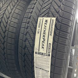 New tires 275/55/20 Bridgestone Weather Peak