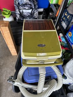 Vintage Kemmore Canister Vacuum 
