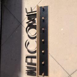 Welcome Sign 36”