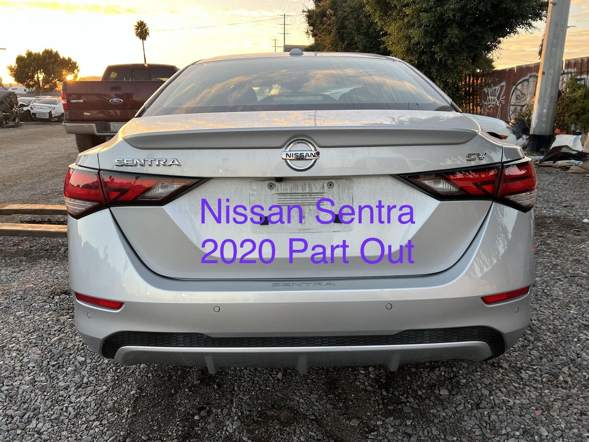 2020 Nissan Sentra Part Out 