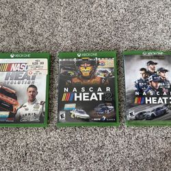 XBOX ONE NASCAR Heat Evolution, NASCAR Heat 2, NASCAR Heat 3