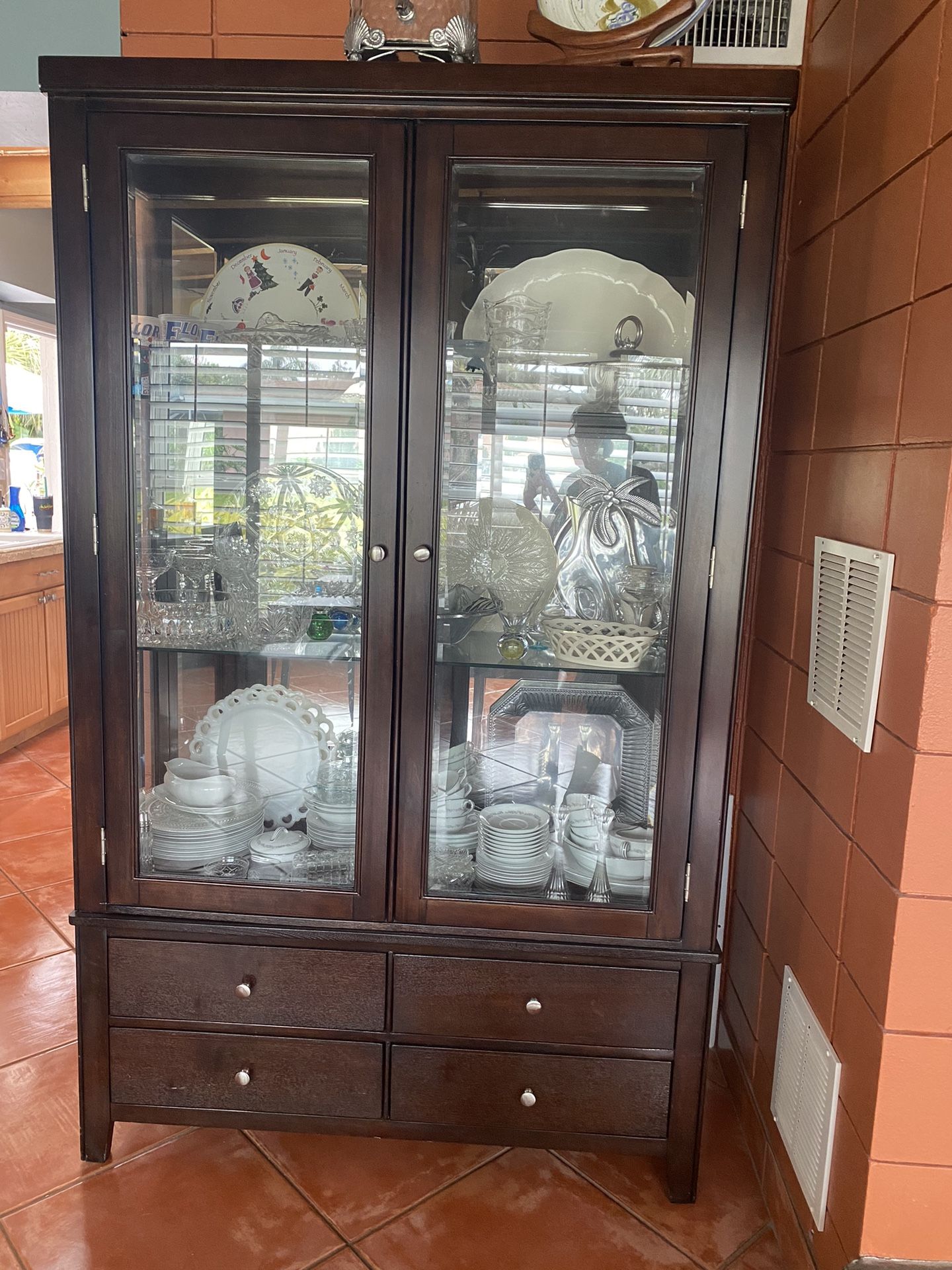 Curio/Dish Cabinet