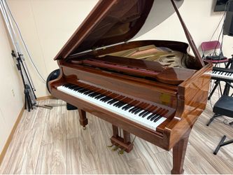 Schafer & Sons SS-58 Baby Grand Piano – Beautiful Walnut Finish – Good Condition