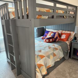 Full over full bunk bed 