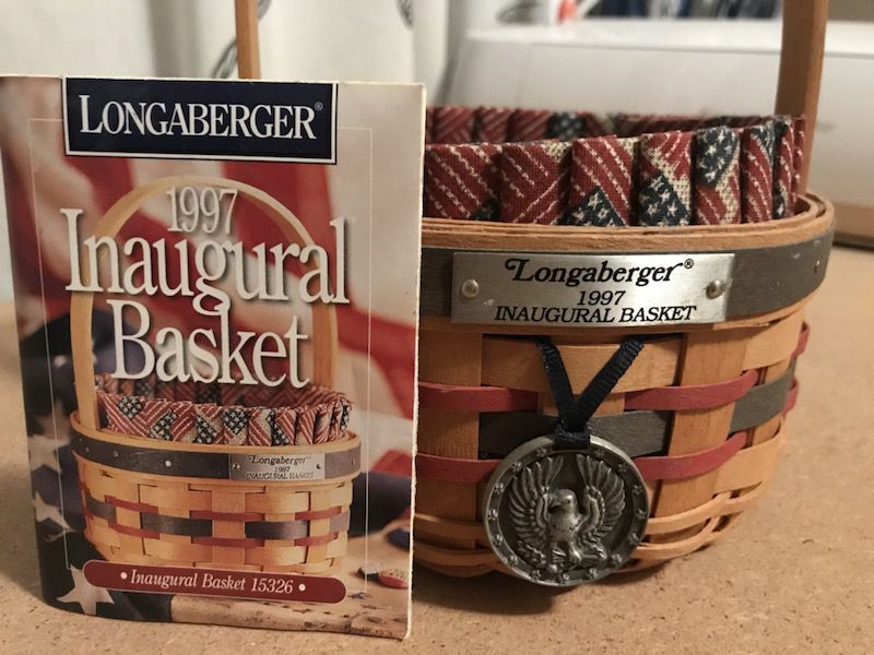 Longaberger basket- 1997 Inaugural Basket