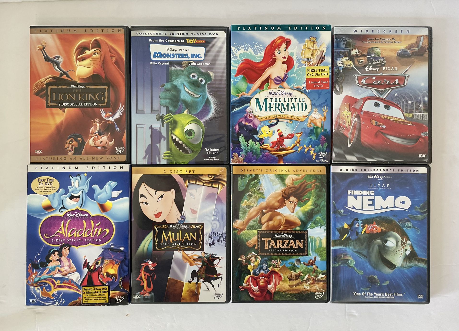 ** Disney Movies On DVD **