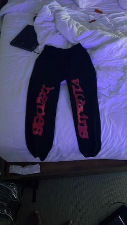 Black And Red Spider Pants