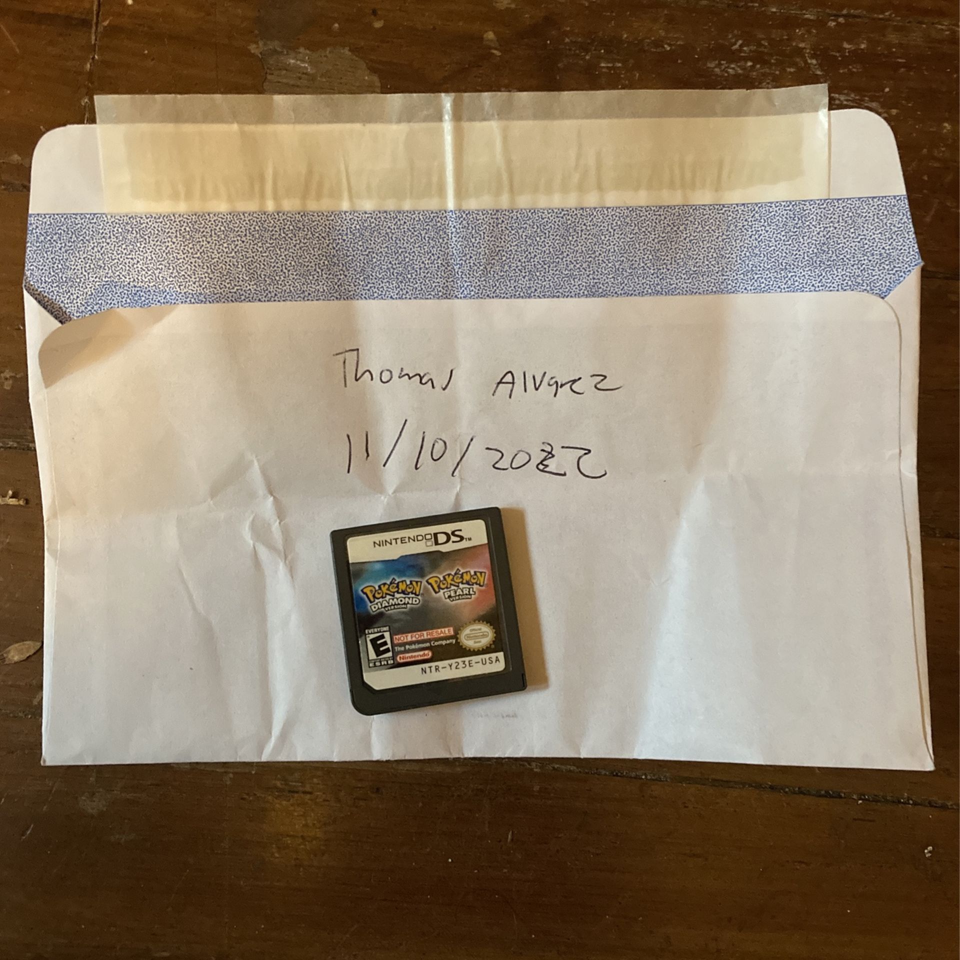 Pokémon Diamond And Pearl Not For Resale Ds Demo