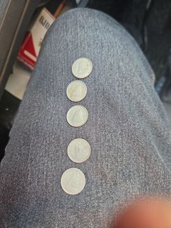 Canadian Dimes Lot of 5