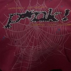 Size Medium - Spider Worldwide x Young Thug Sp5der P*NK V1 Hoodie - Pink