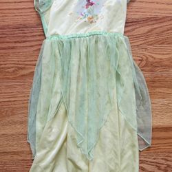 Disney Princess Tiana Green Tulle Nightgown - S
