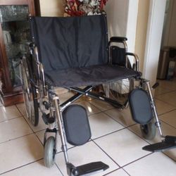 DRIVE SENTRA WHEELCHAIR 26" WIDTH ELEVATED LEGREST CAPACITY 700 LBS HEAVY DUTY
