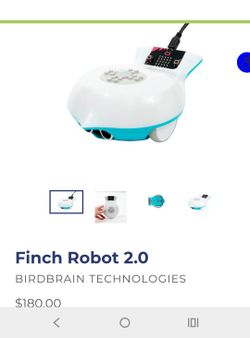 Programmable Finch Robot 2.0 Plus Premium Vinyl Mat (if wanted)