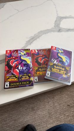 Pokémon Scarlet & Violet Nintendo Switch Double Pack